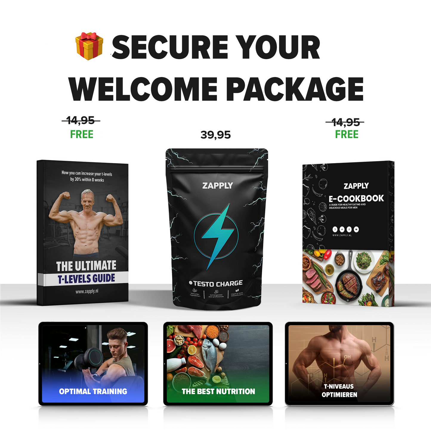 Testo Charge subscription +4 FREE Gifts
