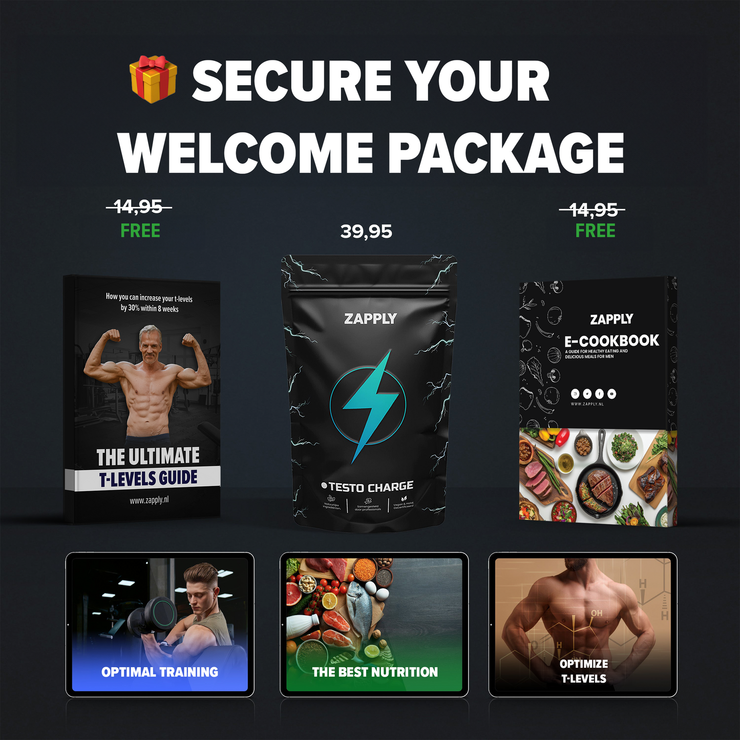 Testo Charge subscription +4 FREE Gifts
