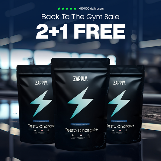 Testo Charge - Testosterone support- Buy 2 get 1 Free