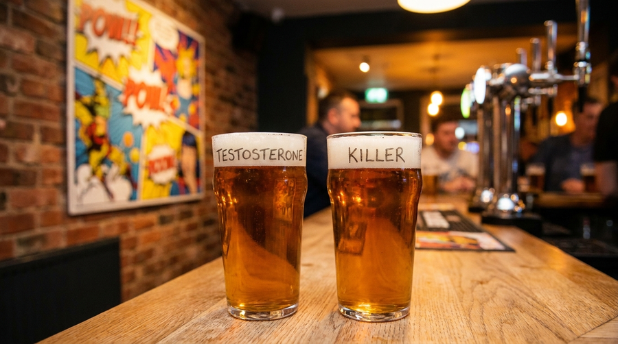 Alcohol and testosterone